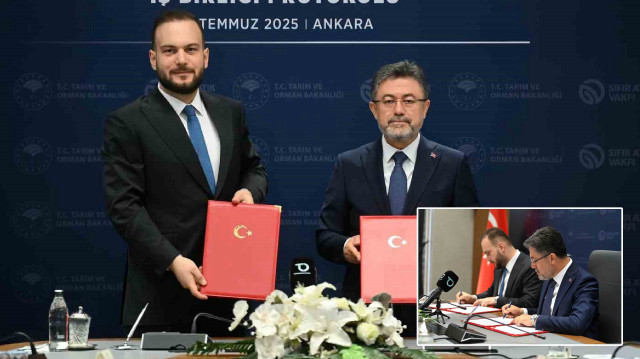Tarım ve Orman Bakanlığı ile Sıfır Atık Vakfı arasında iş birliği protokolü imzalandı.