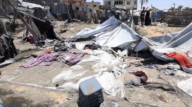 جيش الاحتلال يقتل 4 فلسطينيين بينهم أطفال بقصف خيام نازحين في خان يونس