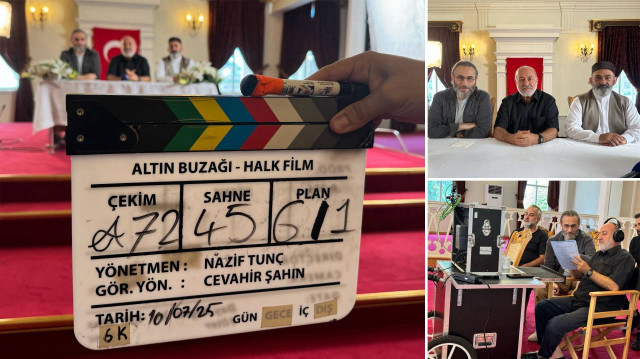 Nazif Tunç'un yönetmenliğini üstlendiği, Altın Buzağı'nın çekimleri başladı.