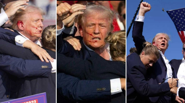 Trump, 13 Temmuz 2024'te Pensilvanya'nın Butler bölgesinde mitingde kürsüden destekçilerine hitap ettiği sırada silahlı saldırıya uğramıştı.