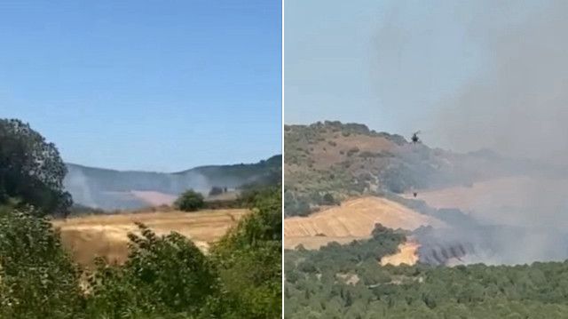 Yangının çıkış nedenine ilişkin inceleme başlatıldı.
