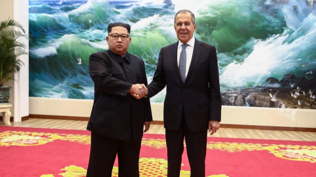 Kim Jong-un - Sergey Lavrov