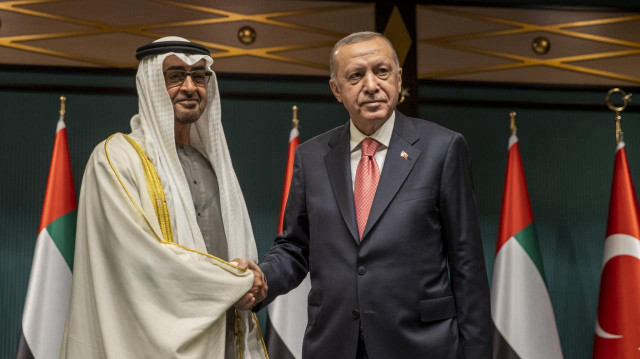 Birleşik Arap Emirlikleri Devlet Başkanı Al Nahyan da Türkiye’nin “Terörsüz Türkiye” hedefinin bölgenin güvenliğine önemli katkı sağlayacağını belirtti.