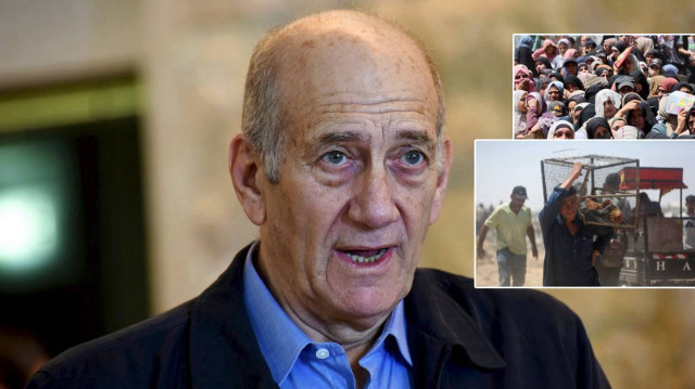 İsrail Eski Başbakanı Ehud Olmert.
