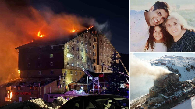 Grand Kartalkaya Otel yangını