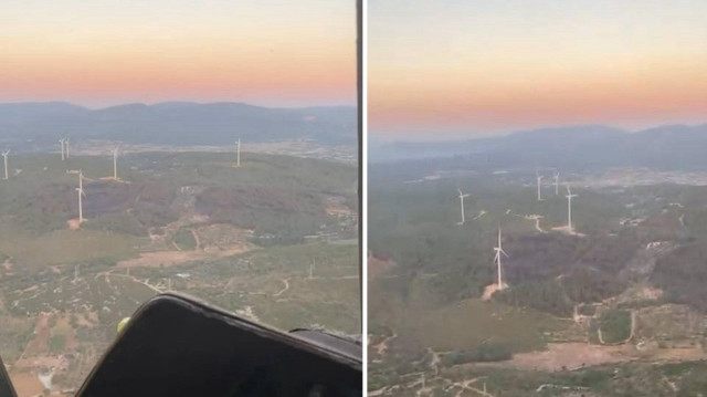Günün aydınlanmasıyla havadan müdahale tekrar başladı. 4 uçak, 13 helikopter, 34 arazöz, 9 su ikmal ve 3 dozer ile alevlere müdahale sürüyor.