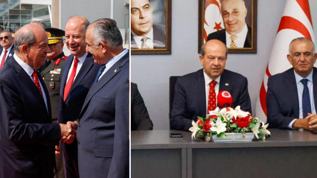 Tatar, New York'a hareket etmeden önce Ercan Havalimanı VİP Salonu'nda düzenlenen basın toplantısında açıklamalarda bulundu. 