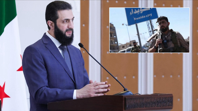 Suriye Cumhurbaşkanı Ahmed Şara.