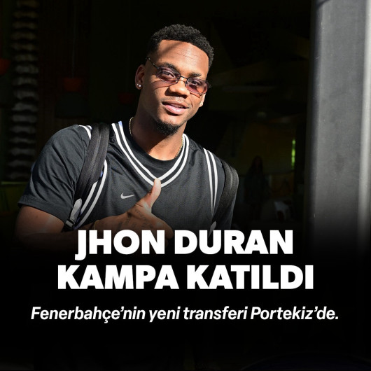 Jhon Duran Portekiz kampına katıldı