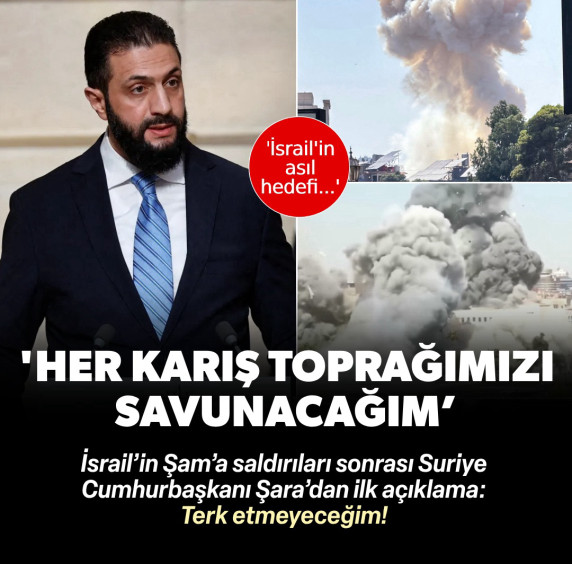'Suriye'nin her karış toprağını savunacağım'