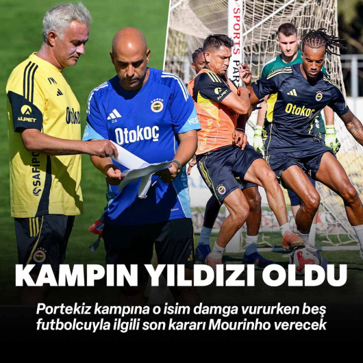Fenerbahçe'de kampın yıldızı belli oldu! 5 isimle ilgili son karar Mourinho'nun