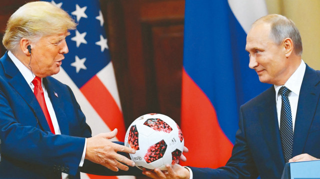 ABD Başkanı Donald Trump - Rusya Devlet Başkanı Vladimir Putin