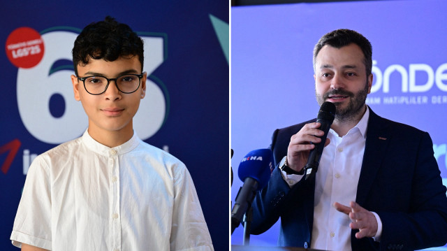 Türkiye'nin 29 ilindeki 46 imam hatip ortaokulundan gelen öğrenciler, "Tercihim Geleceğim" programı kapsamında İstanbul'da buluştu