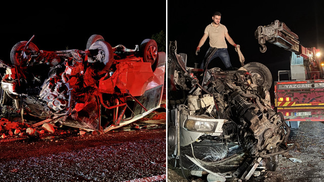 Bir süre tek şeritten ulaşım sağlanan yol, araçların kaldırılmasının ardından yeniden trafiğe açıldı.
