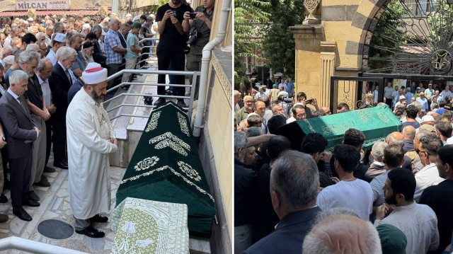 Ankara'nın Çankaya ilçesindeki 26 katlı bir binada çıkan yangında hayatını kaybeden anne Hüsniye Çelik Şahin ile oğlu Aras Şahin'in cenazesi, Kahramanmaraş'ta defnedildi.