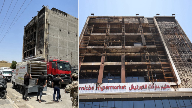 Irak'taki bir alışveriş merkezinde çıkan yangında 61 kişi hayatını kaybetti.