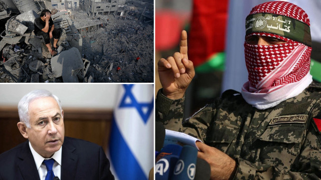 Ebu Ubeyde, Gazze Şeridi'nde geçici bir ateşkesi kabul etmeyeceklerini yineledi.