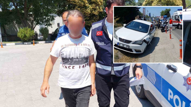 Şahıs, Samsun Ruh Sağlığı ve Hastalıkları Hastanesi'ne sevk edildi.