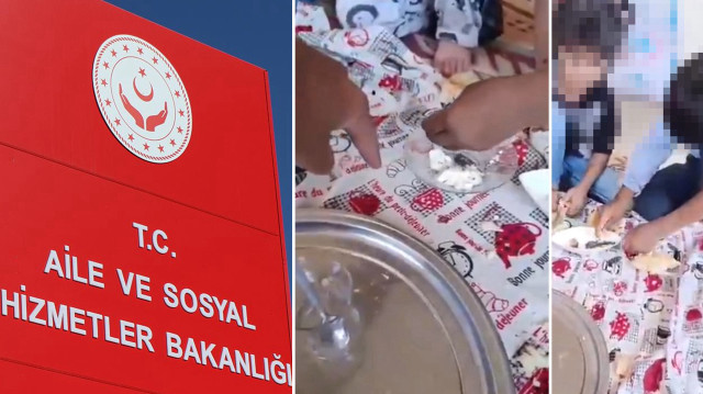 İnfiale neden olan görüntüler sonrası Aile ve Sosyal Hizmetler Bakanlığı harekete geçti.