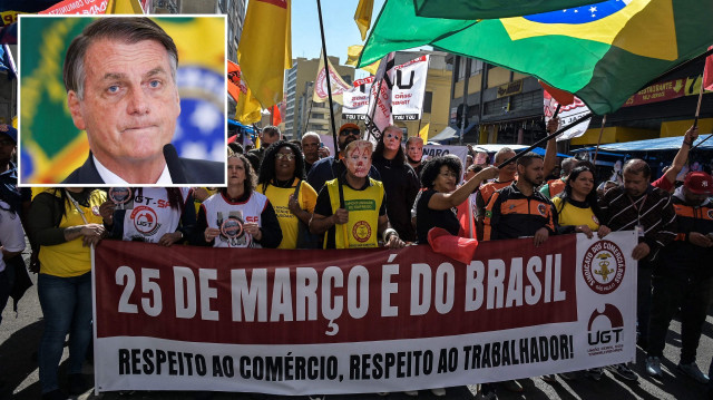 Brezilya'da eski Devlet Başkanı Jair Bolsonaro'ya yönelik operasyonlar sürüyor