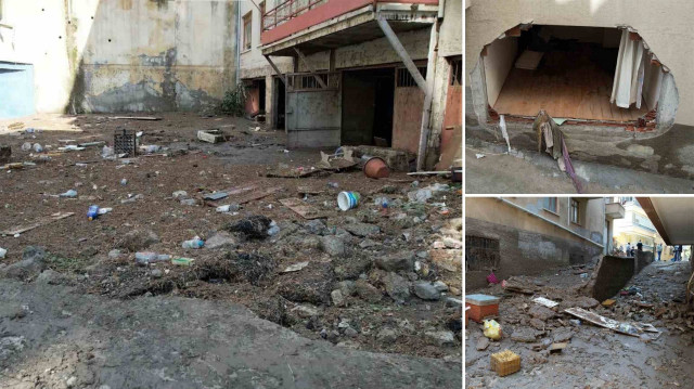 Ankara’da sağanak yağışın ardından yaşanan su baskını zararı gün ışığında görüldü.