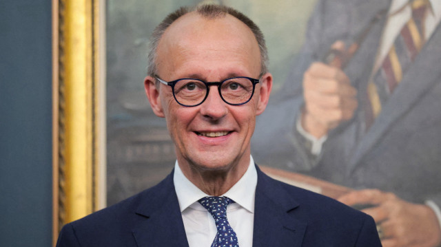 Le chancelier allemand Friedrich Merz lors d'une séance de photos avant leur rencontre au Capitole des États-Unis le 05 juin 2025 à Washington, DC. Plus tôt dans la journée, M. Merz a rendu visite au président américain Donald Trump à la Maison Blanche pour la première fois depuis qu'il est devenu chancelier de l'Allemagne. 