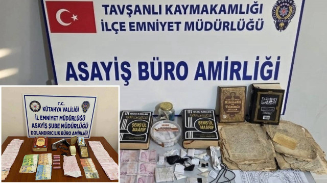 Halkın dini inanç ve duygularını istismar ederek kazanç elde ettiği tespit edilen 9 kişiden 5'i çıkartıldığı mahkemece tutuklandı.
