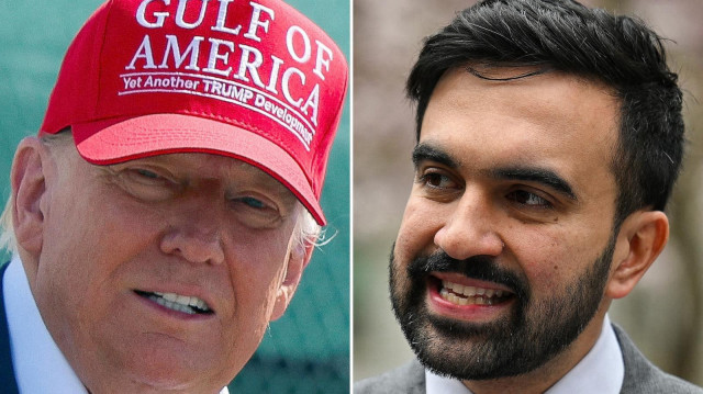 ABD Başkanı Donald Trump, Demokrat Parti’nin New York Belediye Başkanı adayı olan Temsilciler Meclisi üyesi Zohran Mamdani.