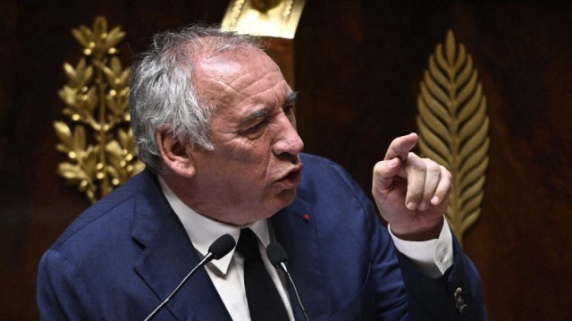 Le Premier ministre français François Bayrou s'exprime lors de l'examen d'une motion de censure contre lui et son gouvernement, déposée par le Parti socialiste français (PS), à l'Assemblée nationale française, la chambre basse du parlement français, à Paris, le 1er juillet 2025.