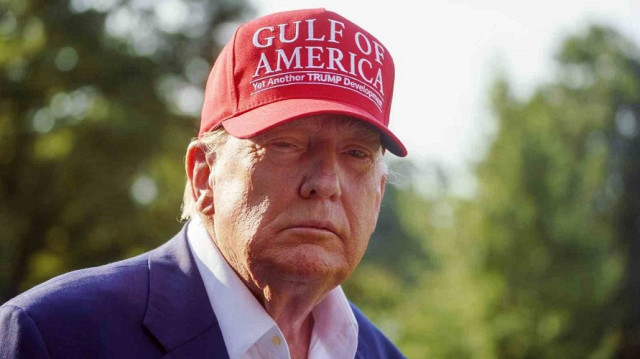 US President Donald Trump 