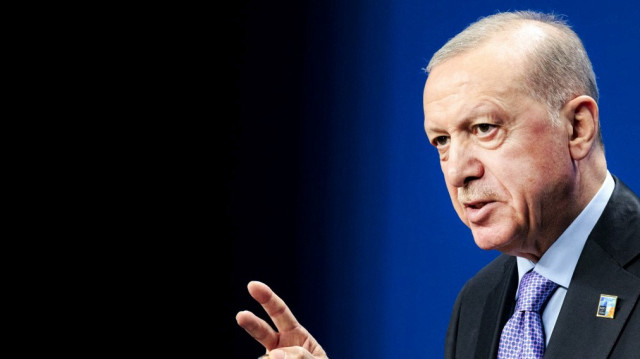 Le président turc Recep Tayyip Erdogan prend la parole lors d'une conférence de presse après le sommet de l'Organisation du Traité de l'Atlantique Nord (OTAN) à La Haye le 25 juin 2025.
