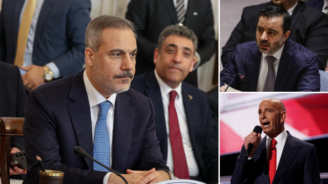 Hakan Fidan - Esad Hasan Şeybani - Tom Barrack