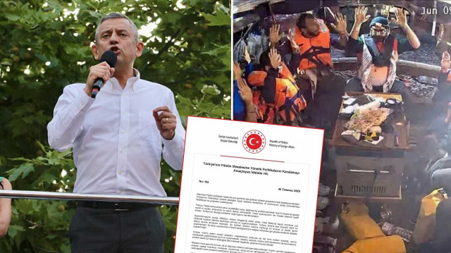 Bakanlıktan yapılan açıklamada, Türkiye'nin Filistin'e tam destek verdiği kaydedildi.