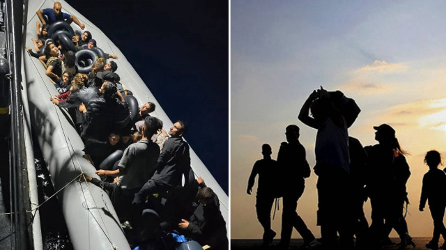 Çanakkale'de 38 düzensiz göçmen yakalandı.