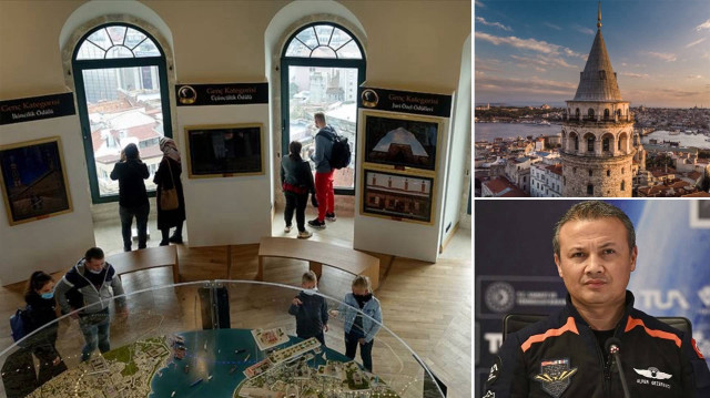 Türk havacılığı Galata Kulesi'ndeki sergiyle anlatılacak.