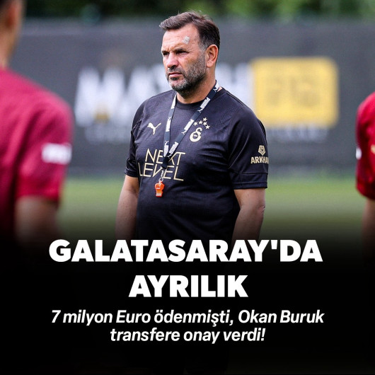 Galatasaray'da ayrılık: Büyük umutlarla gelmişti! 
