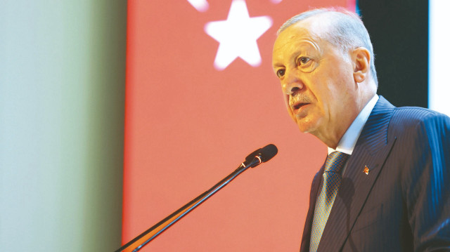 Cumhurbaşkanı Recep Tayyip Erdoğan.