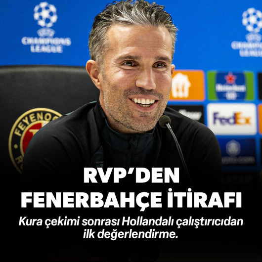 Robin van Persie Fenerbahçelilere gözdağı verdi