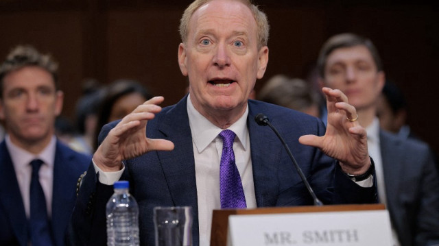 Président et vice-président de Microsoft Corporation Brad Smith