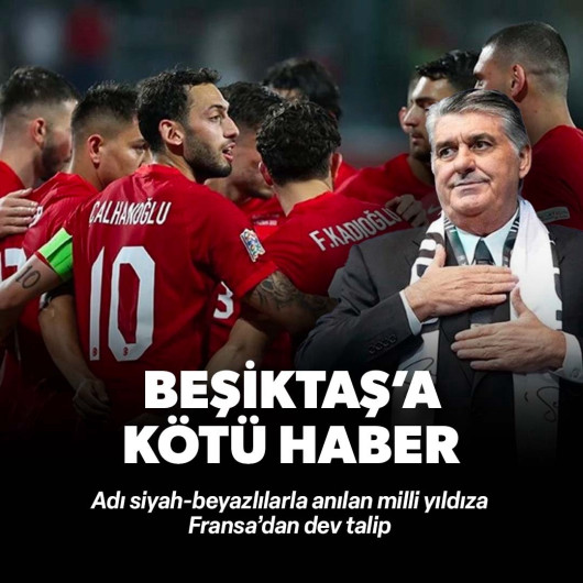 Beşiktaş’a transferi konuşuluyordu: Milli yıldıza Fransa’dan dev talip!