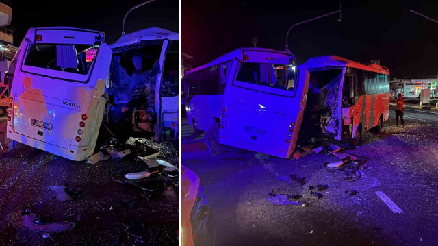 Yaralılar olay yerindeki ilk müdahalenin ardından ambulans ile ilçedeki hastanelere kaldırıldı.