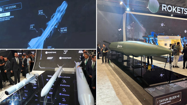 Roketsan yedi yeni ürününü tanıttı.