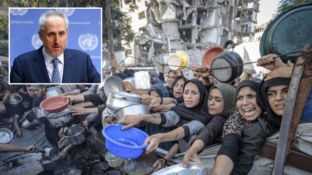 BM Sözcüsü, Gazze'de yaşananları kabul edilmez bir durum olarak ifade etti