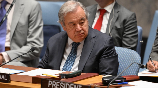 Le secrétaire général des Nations unies, Antonio Guterres, s'exprime lors d'une réunion du Conseil de sécurité des Nations unies sur le conflit israélo-iranien au siège des Nations unies à New York, le 20 juin 2025.