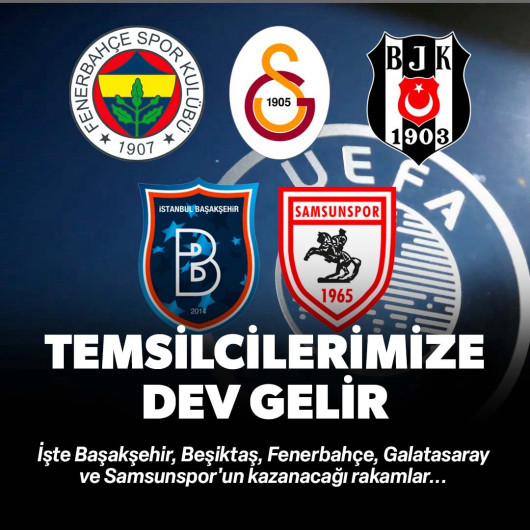 Temsilcilerimiz Avrupa kupalarında ne kadar kazanacak? Beşiktaş, Fenerbahçe, Galatasaray...