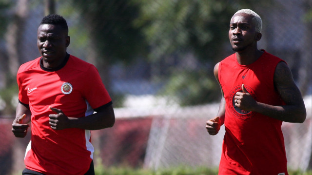 Gençlerbirliği'nde yeni transfer Onyekuru ilk antrenmanına çıktı