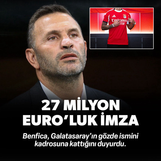 Benfica'dan 27 milyon Euro'luk imza! Galatasaray'ın gözdesini aldı