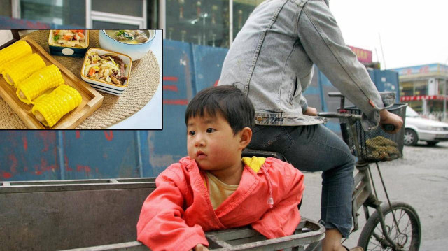 Çin'de "yenmeyen boya"yla süslenen öğünü tüketen 233 anaokulu öğrencisi zehirlendi.