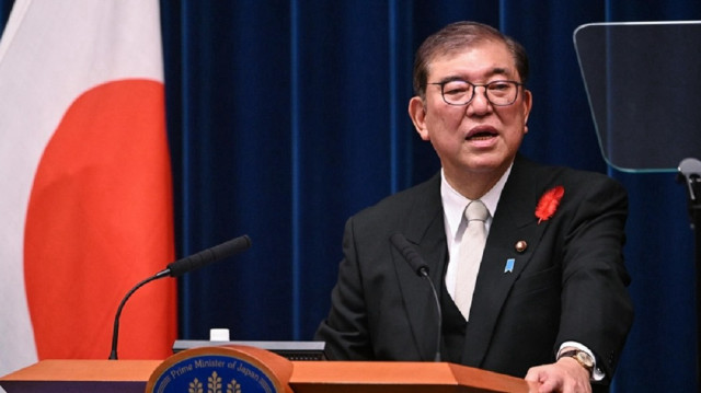 Japanese Prime Minister Shigeru Ishiba