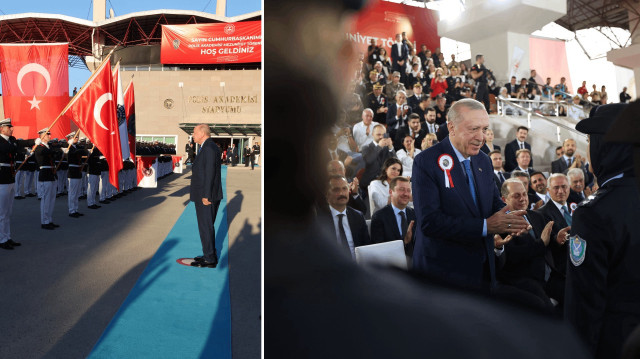 Cumhurbaşkanı Recep Tayyip Erdoğan, Polis Akademisi Başkanlığında düzenlenen Polis Akademisi Mezuniyet Töreni'ne katıldı.
